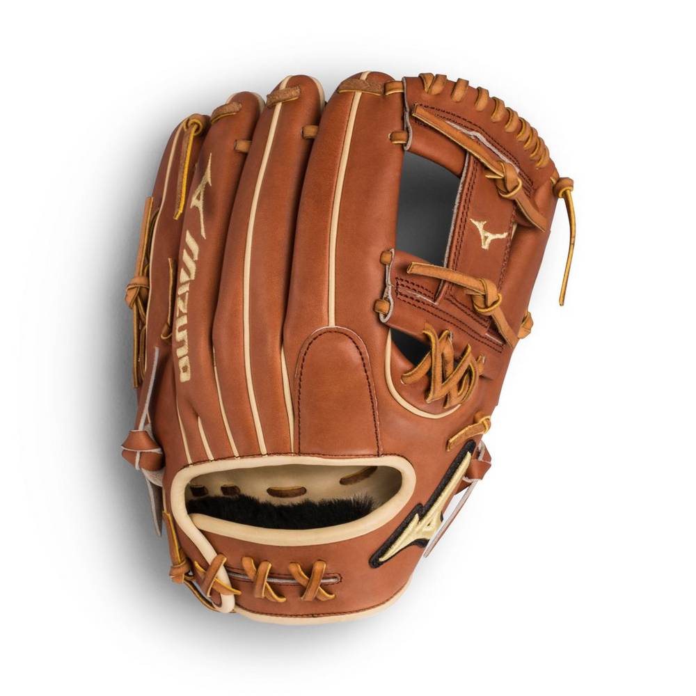 Guantes De Beisbol Mizuno Pro Select Infield 11.75" - Deep Pocket Hombre Marrones Baratas DLPV-50368